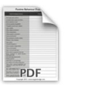 Positive Behaviour Proforma